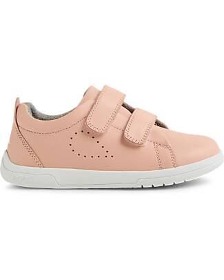 Bobux Kid Plus Grass Court II Shoes - Seashell - Premium Leather - Advanced Walkers Shoes