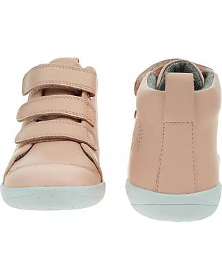 Bobux Kid Plus Grass Court - Seashell - Padded and Flexible Sole! Shoes