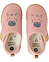 Bobux Kid Plus Nook Indoor Shoe - Zeb - Rose Clay - Perfect Slippers at Home or at School Slippers