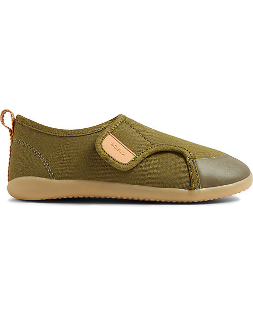 Bobux Kid Plus Pure Nook Indoor Shoe - Dried Herb - Perfect Slippers at Home or at School Slippers