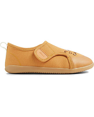Bobux Kid Plus Pure Nook Indoor Shoe - Leo - Oak Buff - Perfect Slippers at Home or at School Slippers