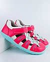 Bobux Kid Plus Summit Sandal - Guava/Mist - Aktiv Sole for all Terrain Sandals