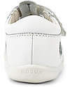 Bobux OUTLET - Step-Up Zap II Sandal - White - Quickdry Leather for First Steps - Showroom Sample Sandals