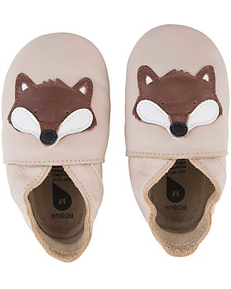 Bobux Soft Sole - Beige with Fox - The next best thing after bare feet! Bobux Soft Sole