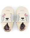 Bobux Soft Sole Bo Buddies Shoe - Bow Pup Vanilla - the Next Best thing After Bare Feet! Soft Sole Shoes
