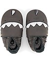 Bobux Soft Sole Bo Buddies Shoe - Fin Charcoal - the Next Best thing After Bare Feet! Soft Sole Shoes