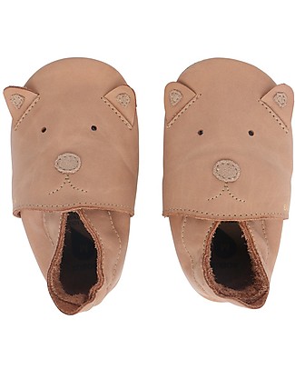 Bobux Soft Sole, Caramel Woof - The next best thing after bare feet! Soft Sole Shoes