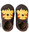 Bobux Soft Sole Grand (5-6 years), Chocolate with Tiger - The next best thing after bare feet! Soft Sole Shoes