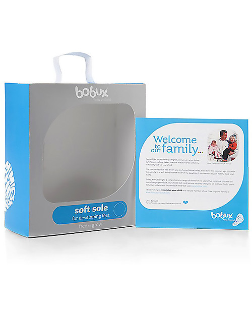 Bobux Soft Sole, Grey with Elephant - The next best thing after bare feet! Soft Sole Shoes