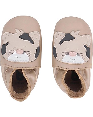 Bobux Soft Sole - Leopard Gold - The next best thing after bare feet! Bobux Soft Sole