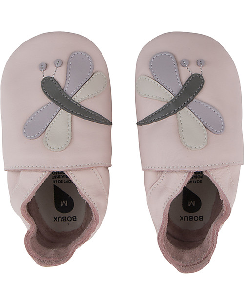 Bobux Soft Sole, Light pink with 