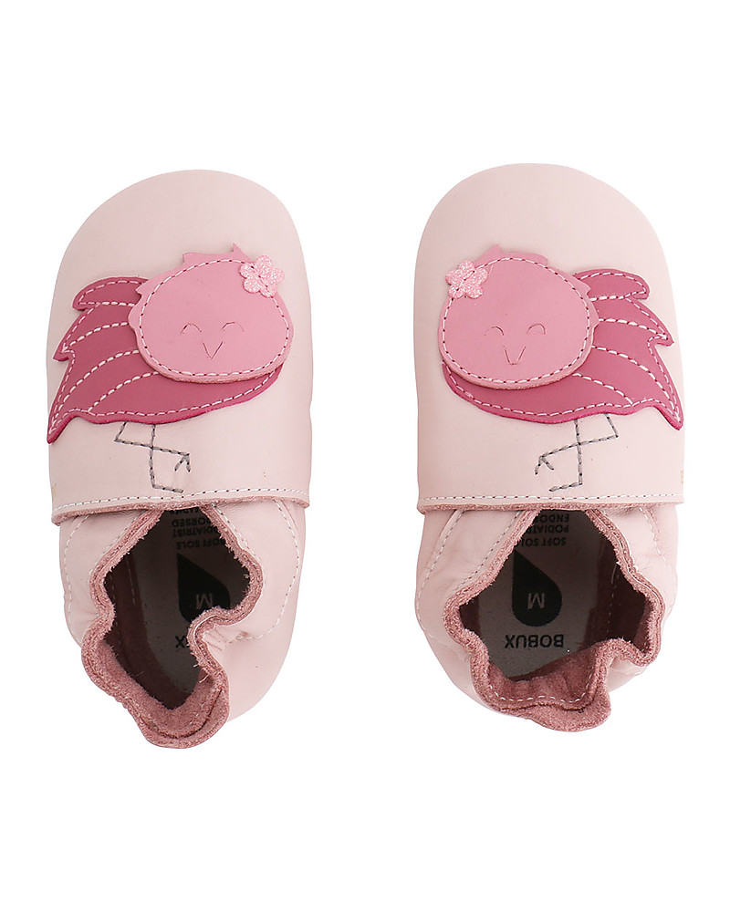 Bobux Pink Sport Soft Sole Baby Shoes
