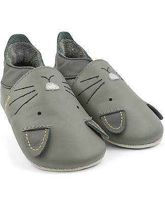 Bobux Soft Sole - Meow Charcoal - The next best thing after bare feet! Bobux Soft Sole