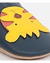 Bobux Soft Sole, Navy with Tiger - The next best thing after bare feet! Soft Sole Shoes
