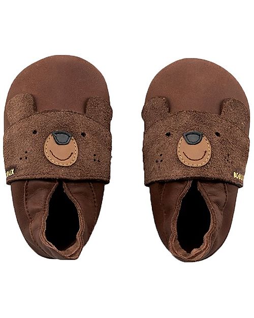 Bobux Soft Sole - Papa Bear Toffee - The Best Thing After Bare Feet Soft Sole Shoes