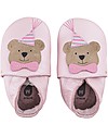Bobux Soft Sole - Party Bear Blossom - The next best thing after bare feet! Soft Sole Shoes