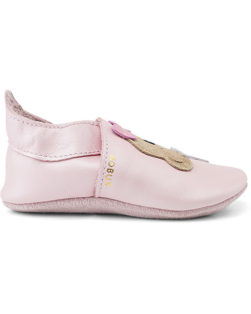 Bobux Soft Sole - Party Bear Blossom - The next best thing after bare feet! Soft Sole Shoes