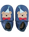 Bobux Soft Sole - Party Bear Navy - The next best thing after bare feet! Soft Sole Shoes