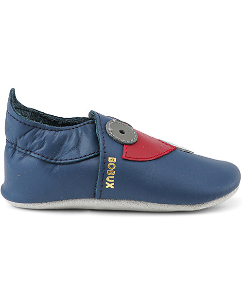 Bobux Soft Sole - Racer Navy - The next best thing after bare feet! Soft Sole Shoes