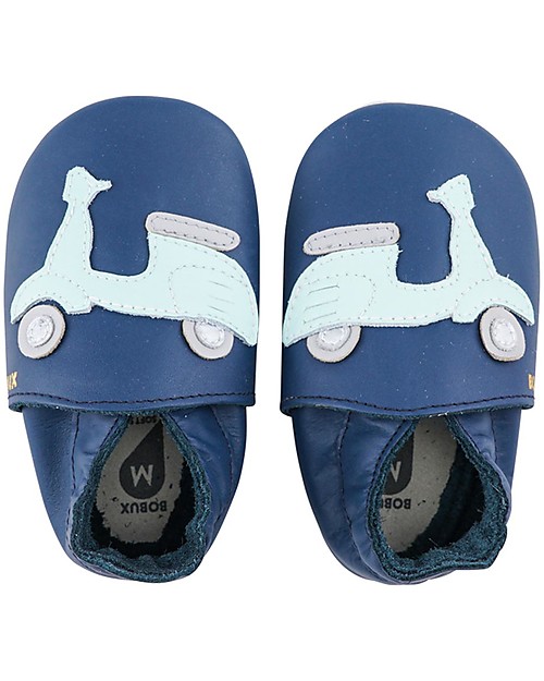 Bobux Soft Sole - Scoot Navy - The next best thing after bare feet! Soft Sole Shoes