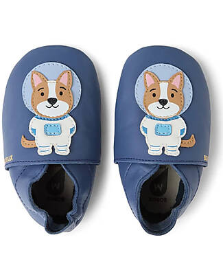 Bobux Soft Sole Shoe - Astro Pup - Blue Indigo - the Next Best thing After Bare Feet! Soft Sole Shoes