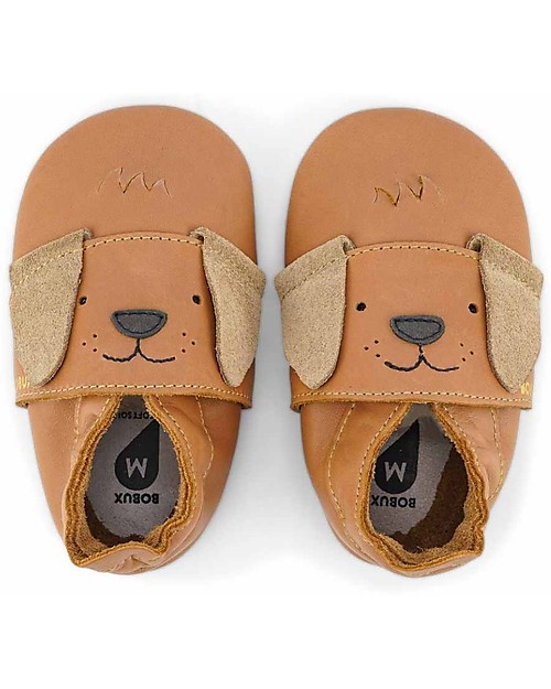 Bobux Soft Sole Shoe - Little Pup - Caramel - the Next Best thing After Bare Feet! Soft Sole Shoes