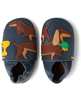 Bobux Soft Sole Shoe - Slinky - Navy - the Next Best thing After Bare Feet! Soft Sole Shoes