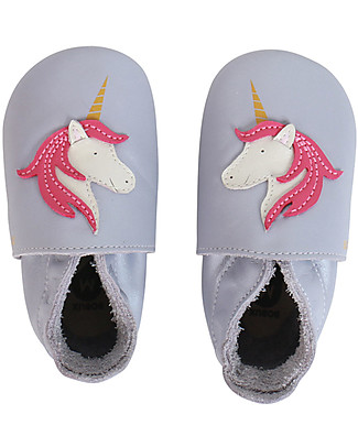 Bobux Soft Sole - Stardust Lilac Shimmer - The next best thing after bare feet! Soft Sole Shoes