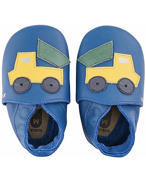 Bobux Soft Sole - Tipper Cobalt - The next best thing after bare feet! Soft Sole Shoes