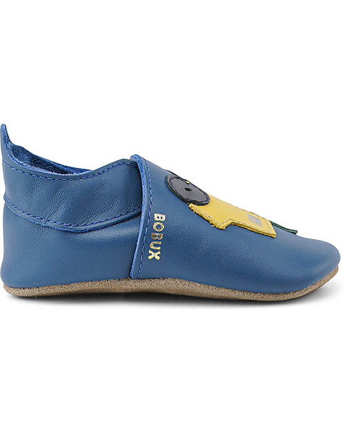 Bobux Soft Sole - Tipper Cobalt - The next best thing after bare feet! Soft Sole Shoes