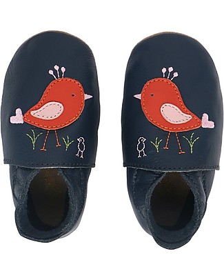 Bobux Soft Sole, Tweet Navy - The next best thing after bare feet! Shoes