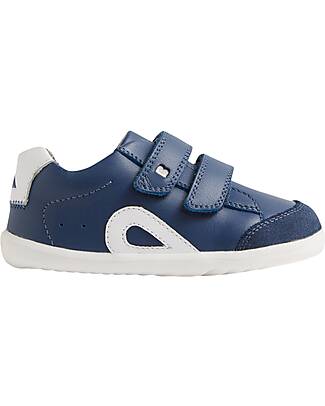 Bobux Step Up Blaze Shoes - Vintage Indigo - Premium Leather - First Steps Shoes