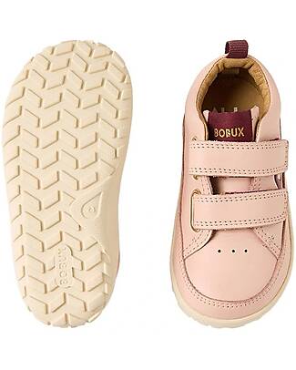 Bobux Step Up Champ Chalk Shoes - Alpha - Cashmere Rose - Barefoot - First Steps Shoes