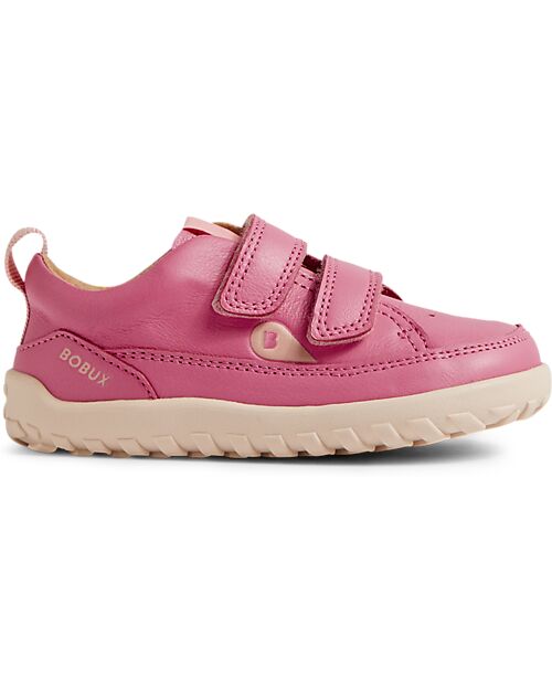 Bobux Step Up Champ Chalk Shoes - Alpha - Cashmere Rose - Barefoot - First Steps Shoes