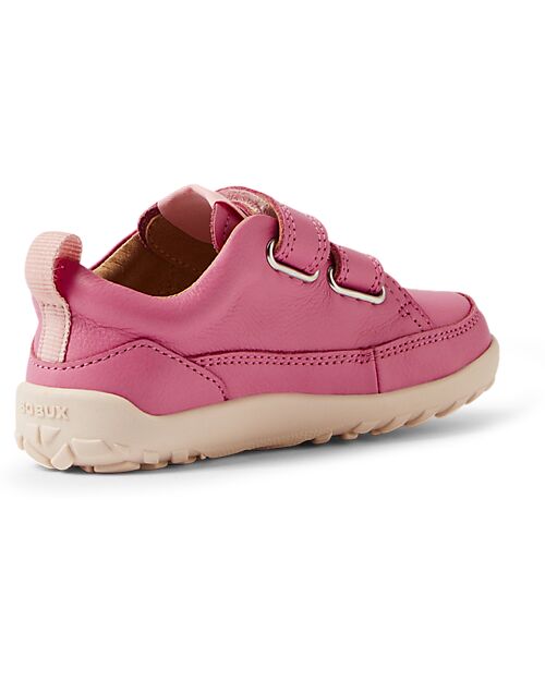 Bobux Step Up Champ Chalk Shoes - Alpha - Cashmere Rose - Barefoot - First Steps Shoes