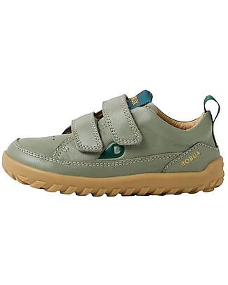 Bobux Step Up Champ Chalk Shoes - Alpha - Vetiver - Barefoot - First Steps Shoes
