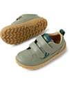 Bobux Step Up Champ Chalk Shoes - Alpha - Vetiver - Barefoot - First Steps Shoes