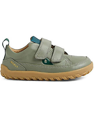 Bobux Step Up Champ Chalk Shoes - Alpha - Vetiver - Barefoot - First Steps Shoes