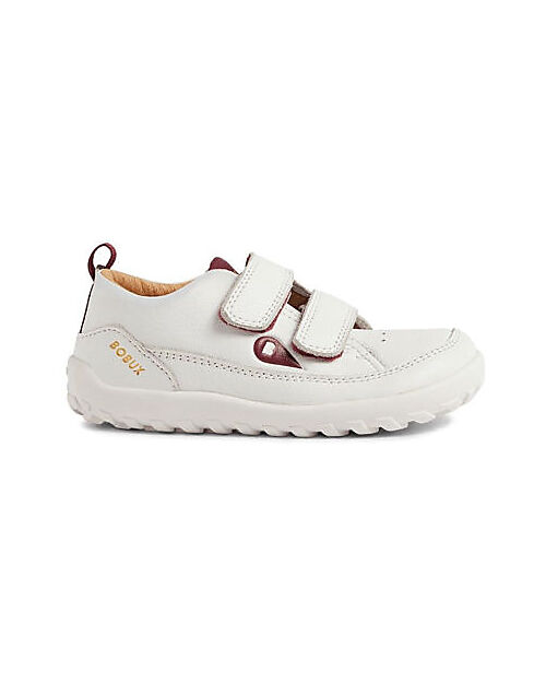 Bobux Step Up Champ Chalk Shoes - Alpha - White - Barefoot Shoes