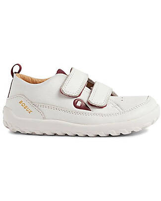 Bobux Step Up Champ Chalk Shoes - Alpha - White - Barefoot Shoes