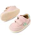 Bobux Step Up Champ Chalk Shoes - Ballet Pink Hemlock - First Steps Shoes