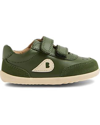 Bobux Step Up Champ Chalk Shoes - Bronze Green - First Steps Shoes