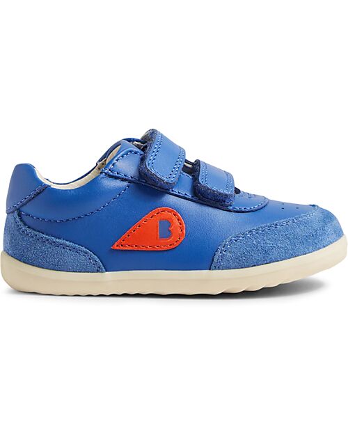 Bobux Step Up Champ Chalk Shoes - Olympian Blue Shoes