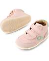 Bobux Step Up Champ High Shoes - Ballet Pink Hemlock - First Steps Shoes
