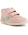 Bobux Step Up Champ High Shoes - Ballet Pink Hemlock - First Steps Shoes