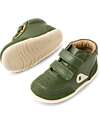 Bobux Step Up Champ High Shoes - Bronze Green - First Steps Shoes