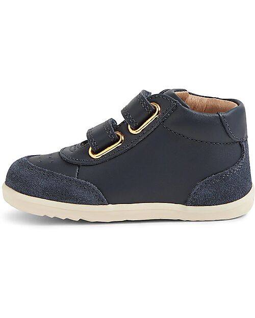 Bobux Step Up Champ High Shoes - Navy - First Steps Shoes