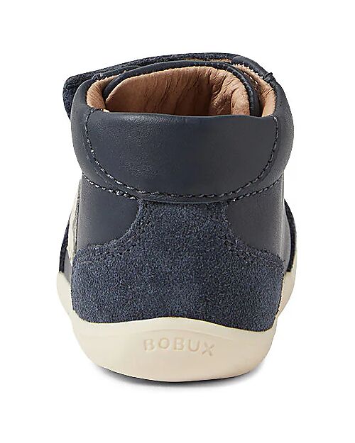 Bobux Step Up Champ High Shoes - Navy - First Steps Shoes
