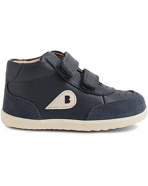 Bobux Step Up Champ High Shoes - Navy - First Steps Shoes