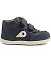 Bobux Step Up Champ High Shoes - Navy - First Steps Shoes
